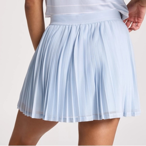 CALIA Pleated Mesh High Rise Skort - Picture 4 of 10